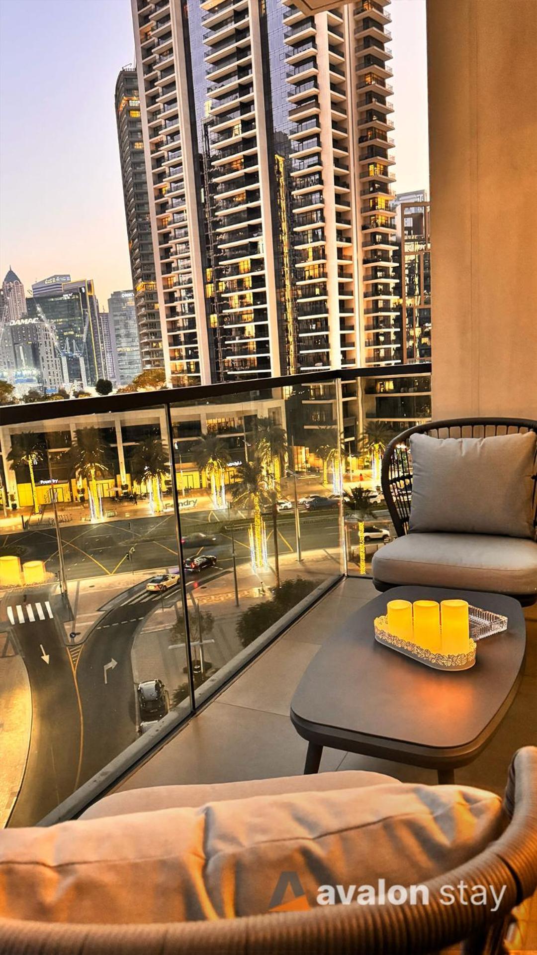 Avalonstay - Luxury 1Br Apt In Downtown Dubai-Brand New-Burj Khalifa & Fountain Views From Pool 外观 照片