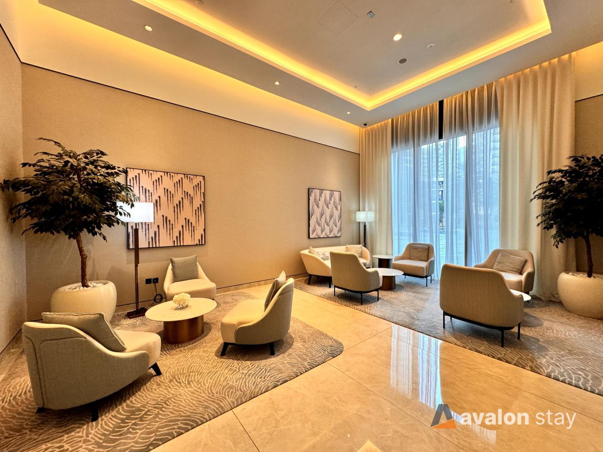 Avalonstay - Luxury 1Br Apt In Downtown Dubai-Brand New-Burj Khalifa & Fountain Views From Pool 外观 照片