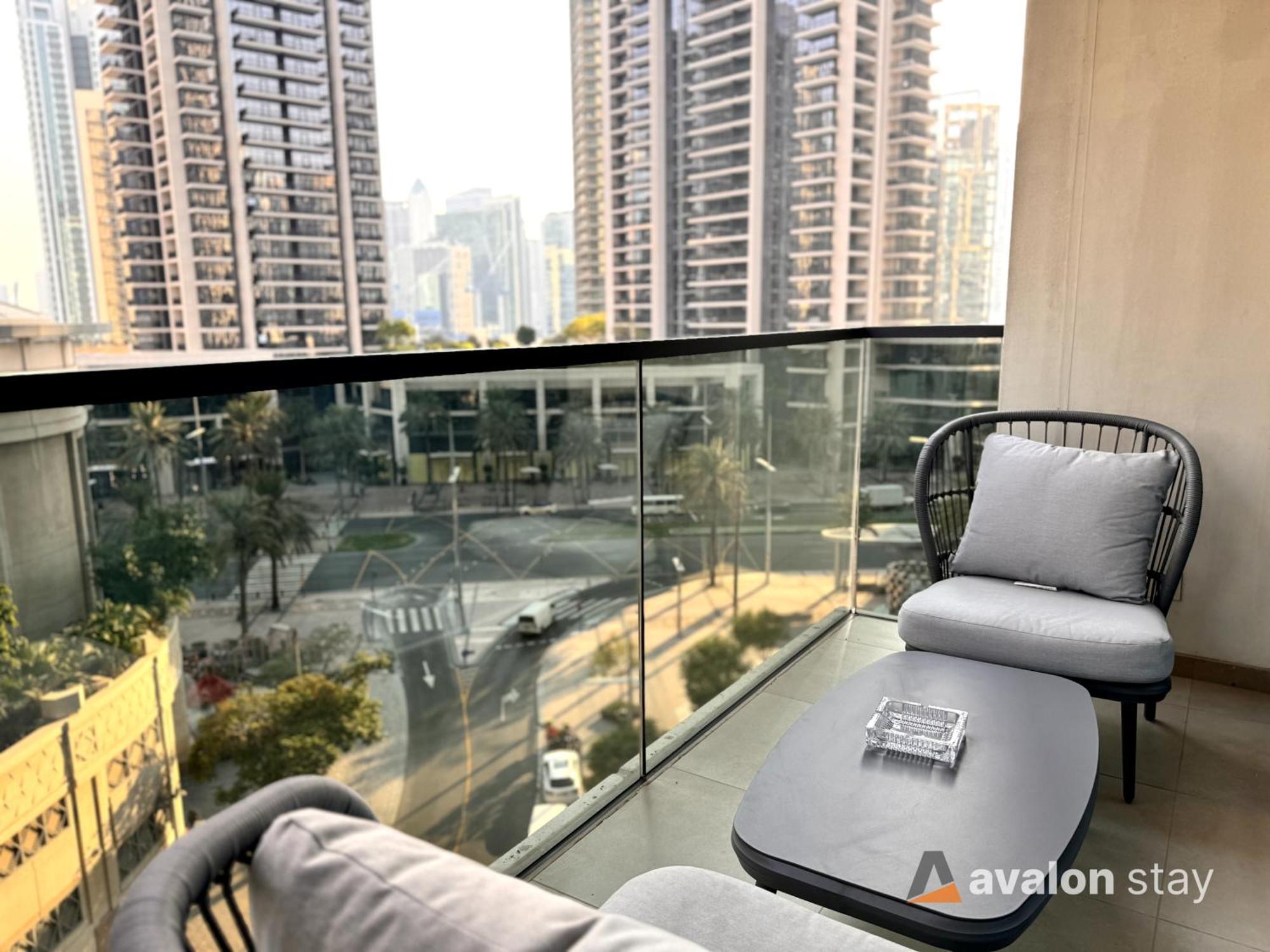 Avalonstay - Luxury 1Br Apt In Downtown Dubai-Brand New-Burj Khalifa & Fountain Views From Pool 外观 照片